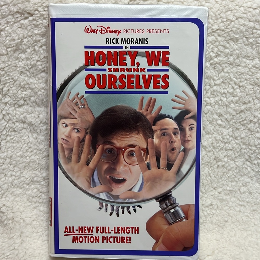 🦋$4 ADD ON•M1:87 Honey, We Shrunk Ourselves Walt Disney VHS Previously Owned